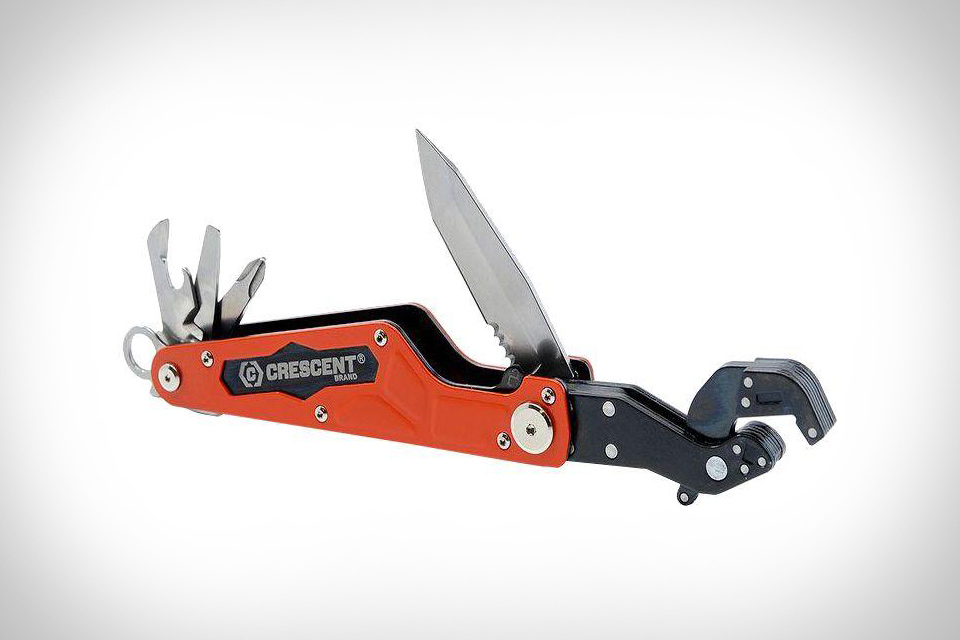 Crescent Flip & Grip Wrench Multi-Tool