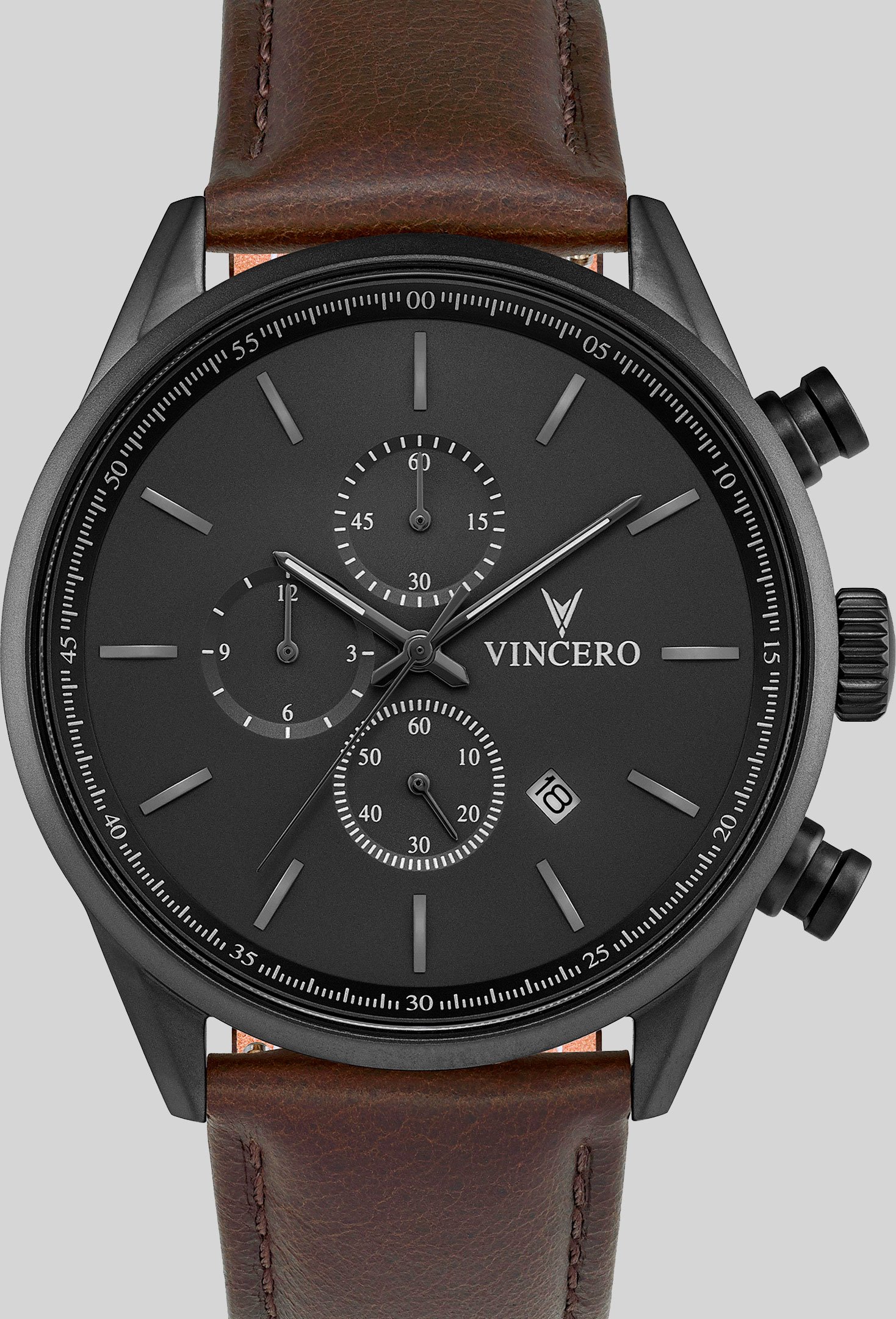 Men’s Chronograph - Gunmetal/Walnut | Vincero Watches - The Man's Corner